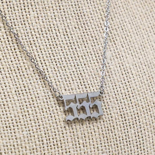 Angel Number Necklace